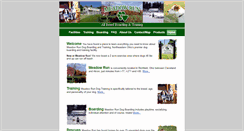 Desktop Screenshot of meadowrundogs.com